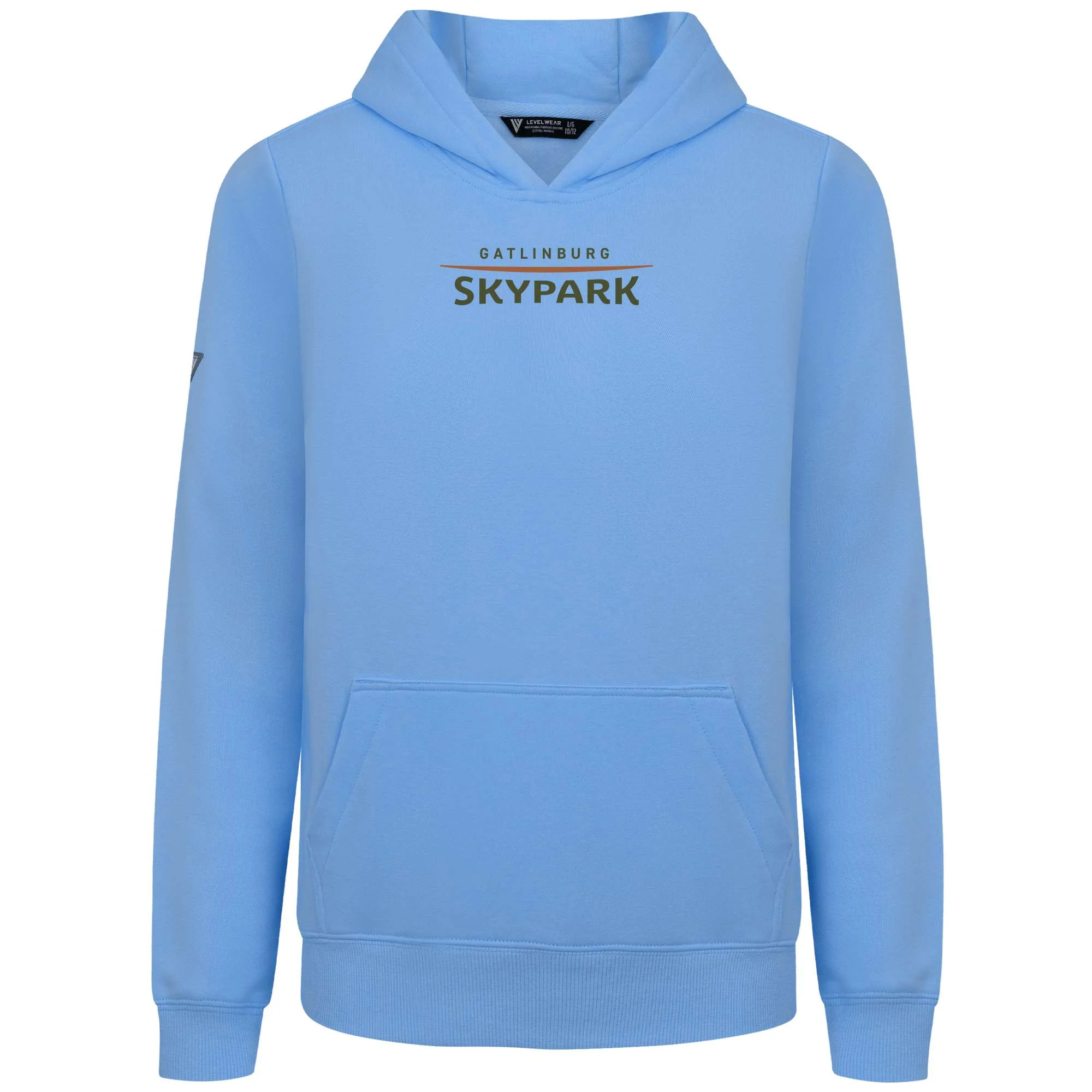 Gatlinburg SkyPark Kid's Hoody Full Color Chest Logo - Image 3