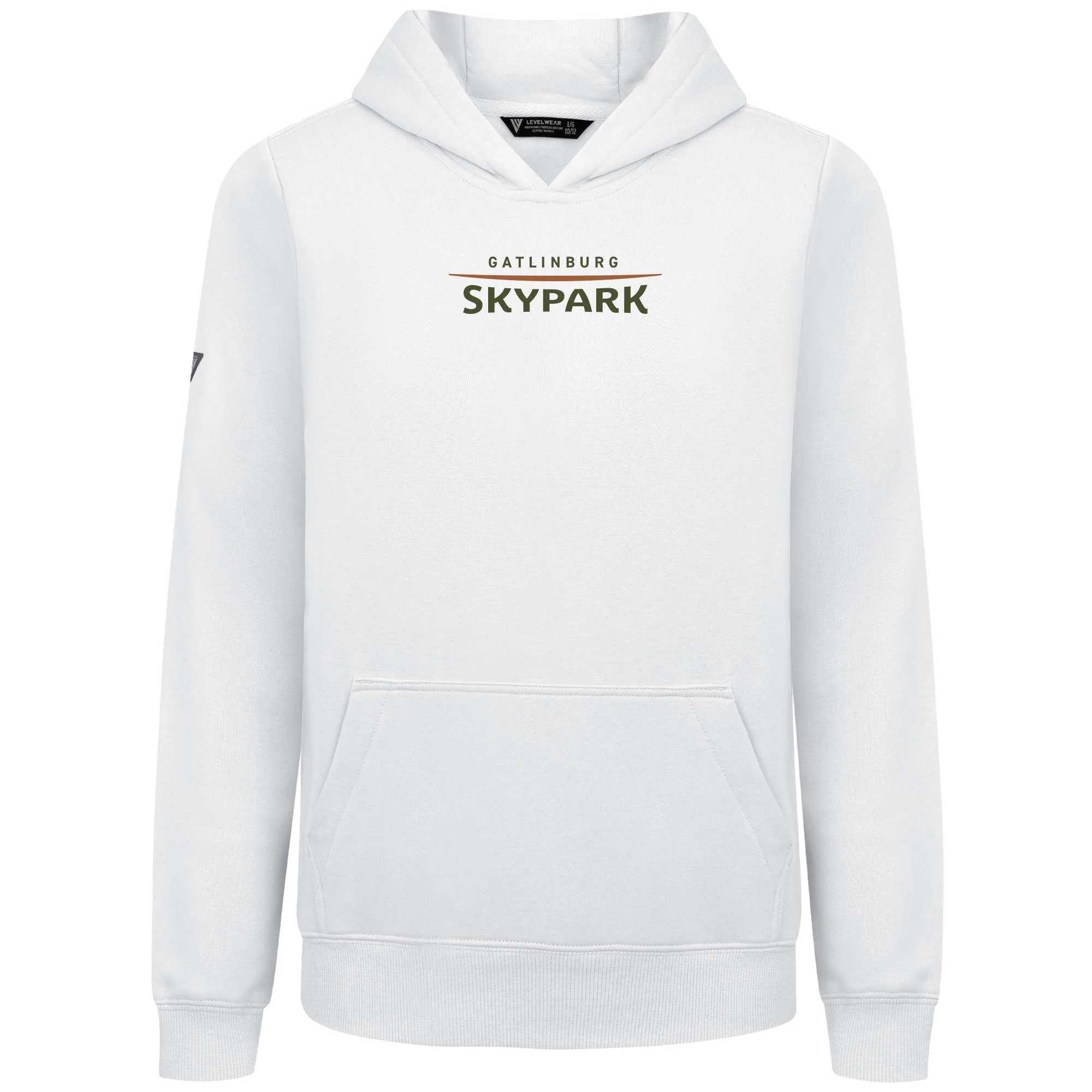 Gatlinburg SkyPark Kid's Hoody Full Color Chest Logo - Image 4