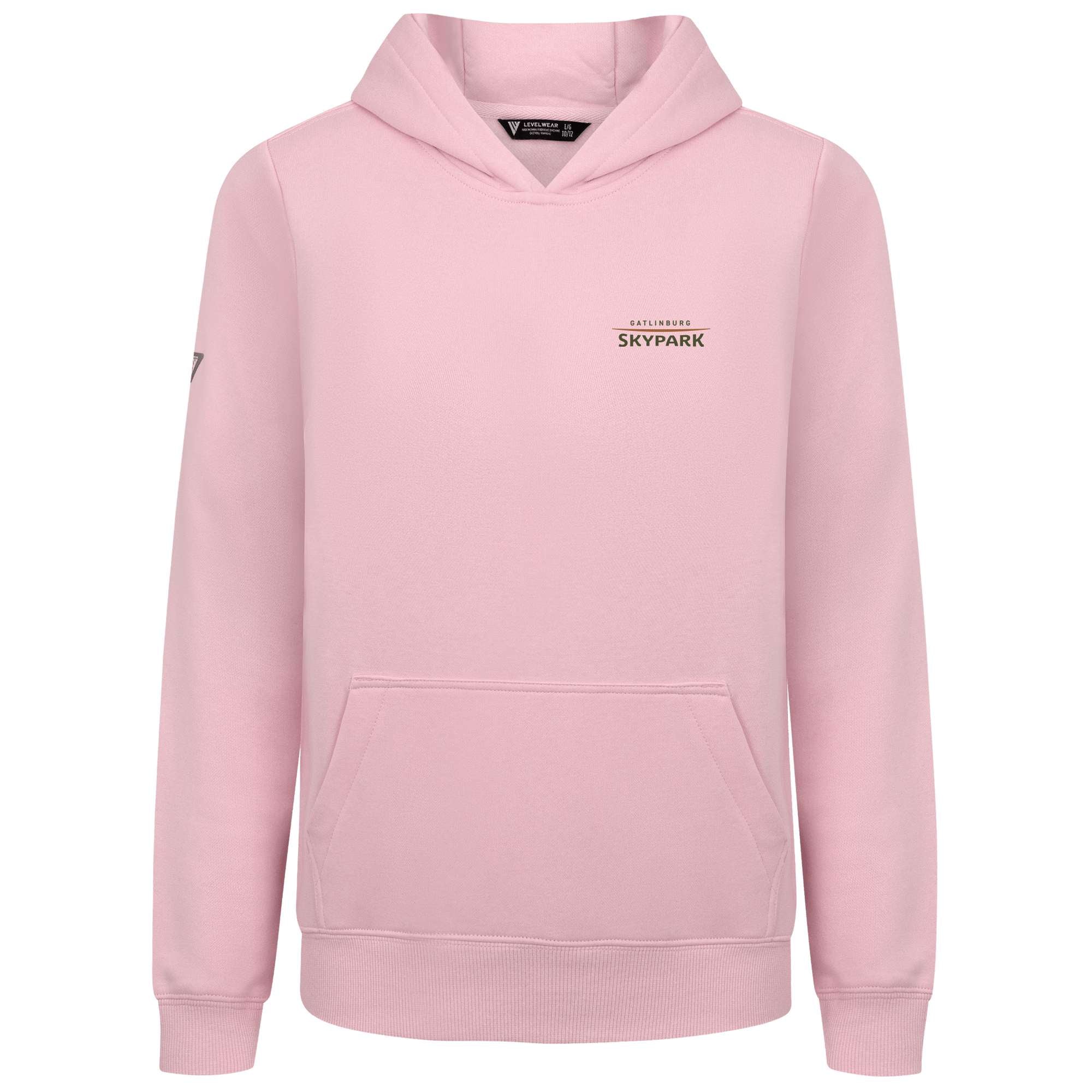 Gatlinburg SkyPark Kid's Hoody Full Color Small Chest Logo - Image 2