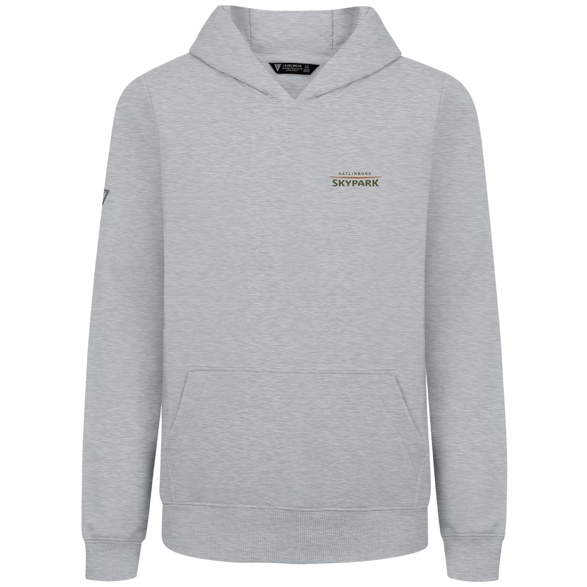 Gatlinburg SkyPark Kid's Hoody Full Color Small Chest Logo - Image 3