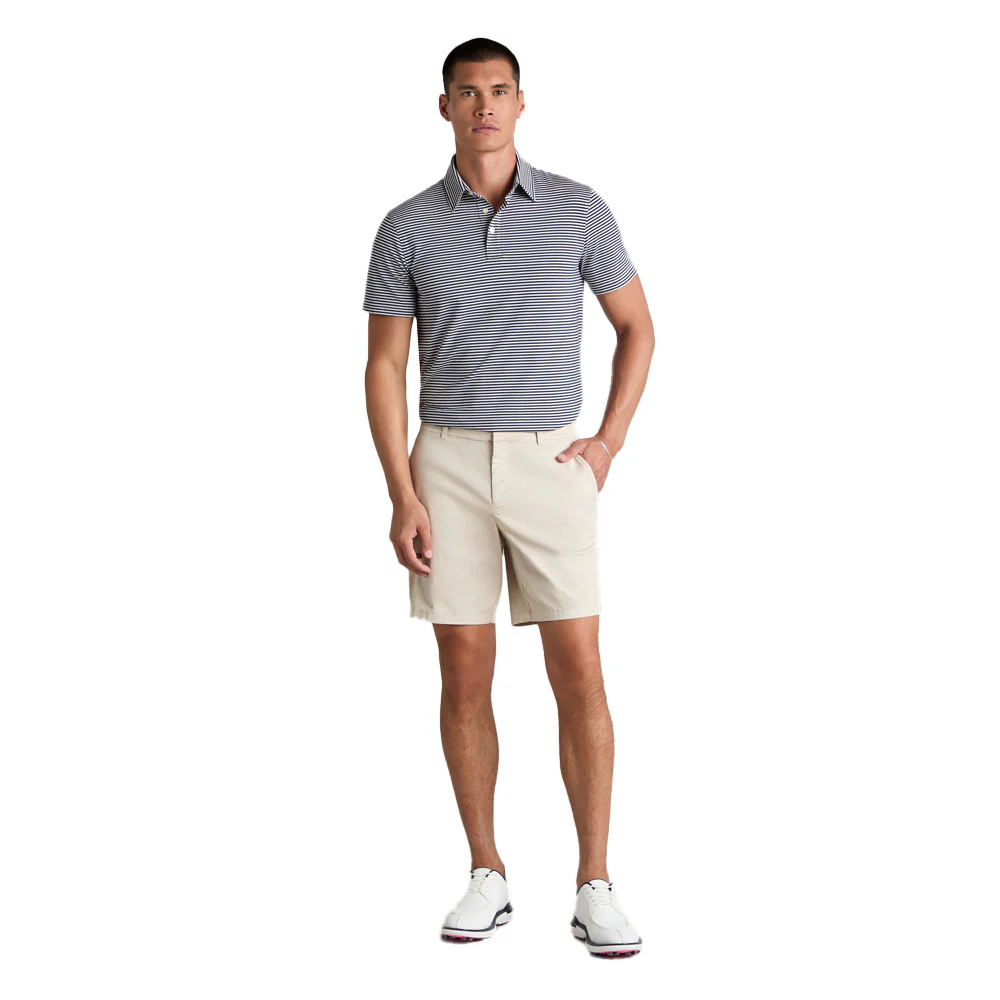 G/Fore Men's All Play Stripe Stretch Knit Polo - Image 2