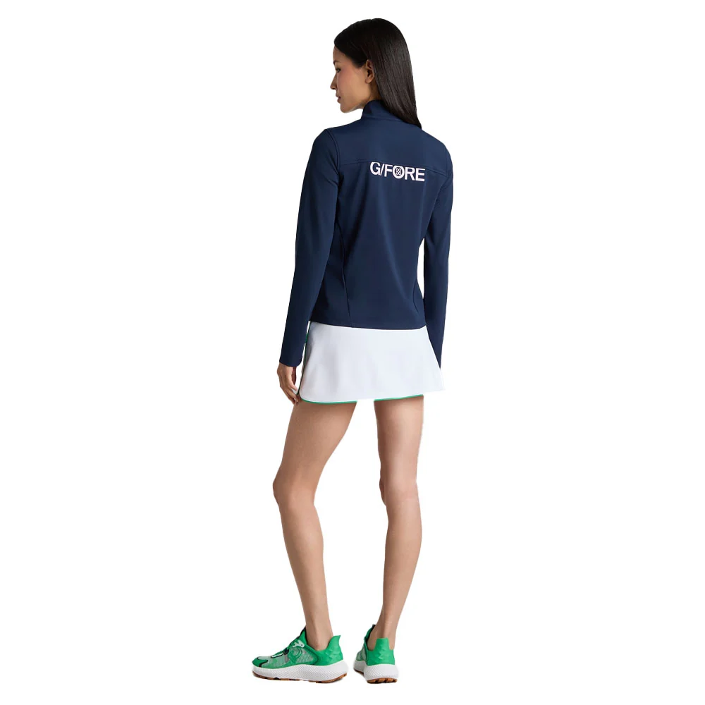 G/Fore Women's Pray for Birdies Brushed Back Quarter Zip Pullover - Image 3