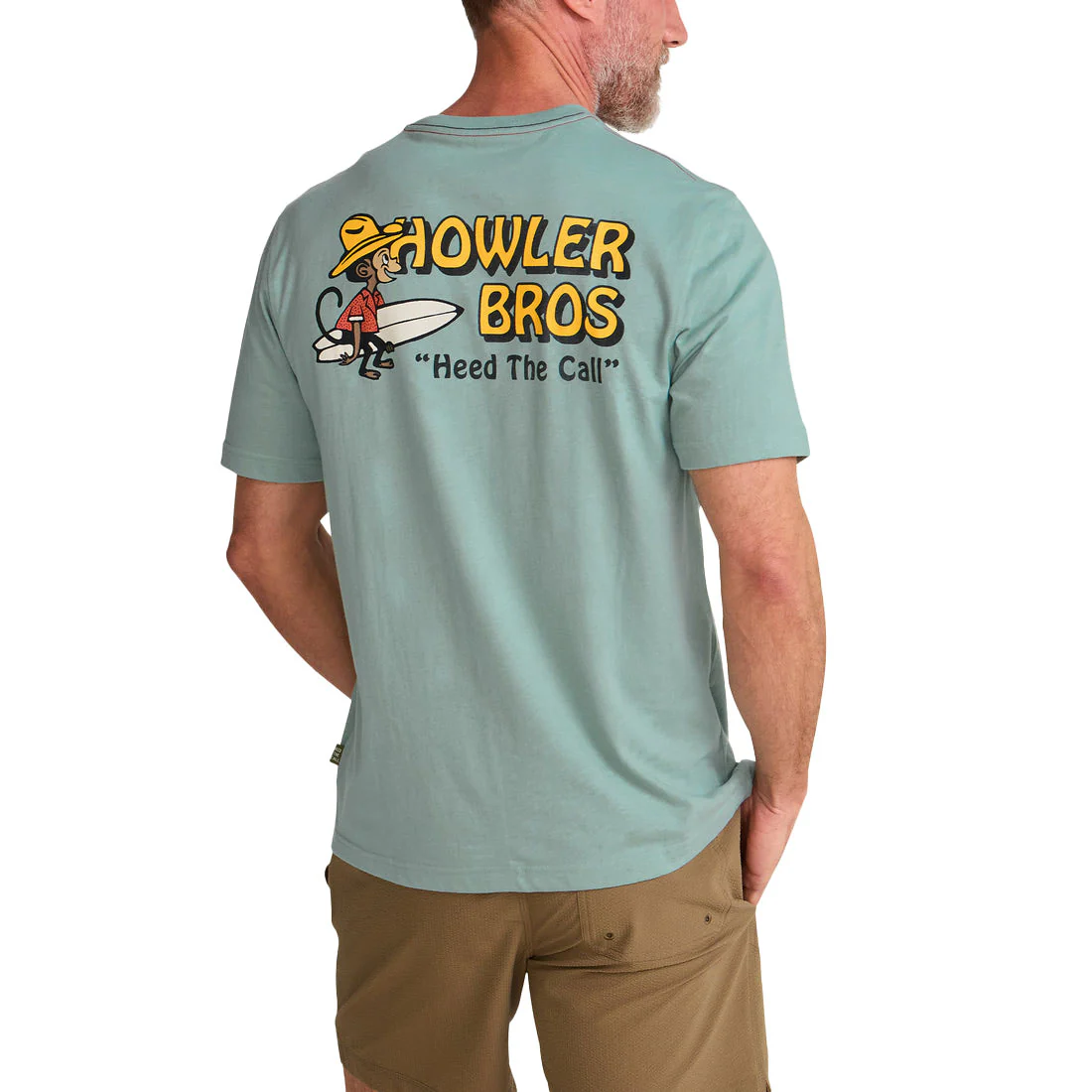 Howler Brothers Men's El Monito Surfs T-Shirt - Image 4