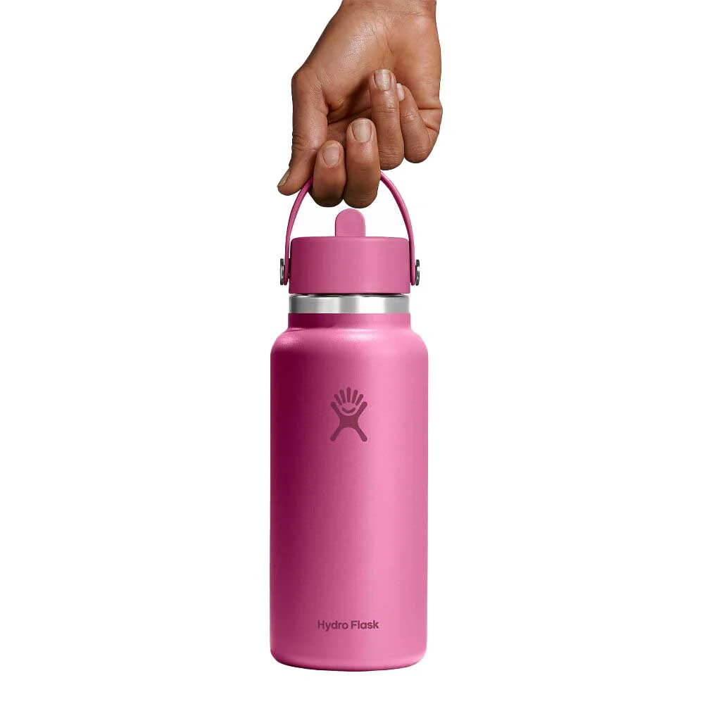Hydro Flask 32oz Wide Mouth Bottle with Flex Straw Cap - Image 4