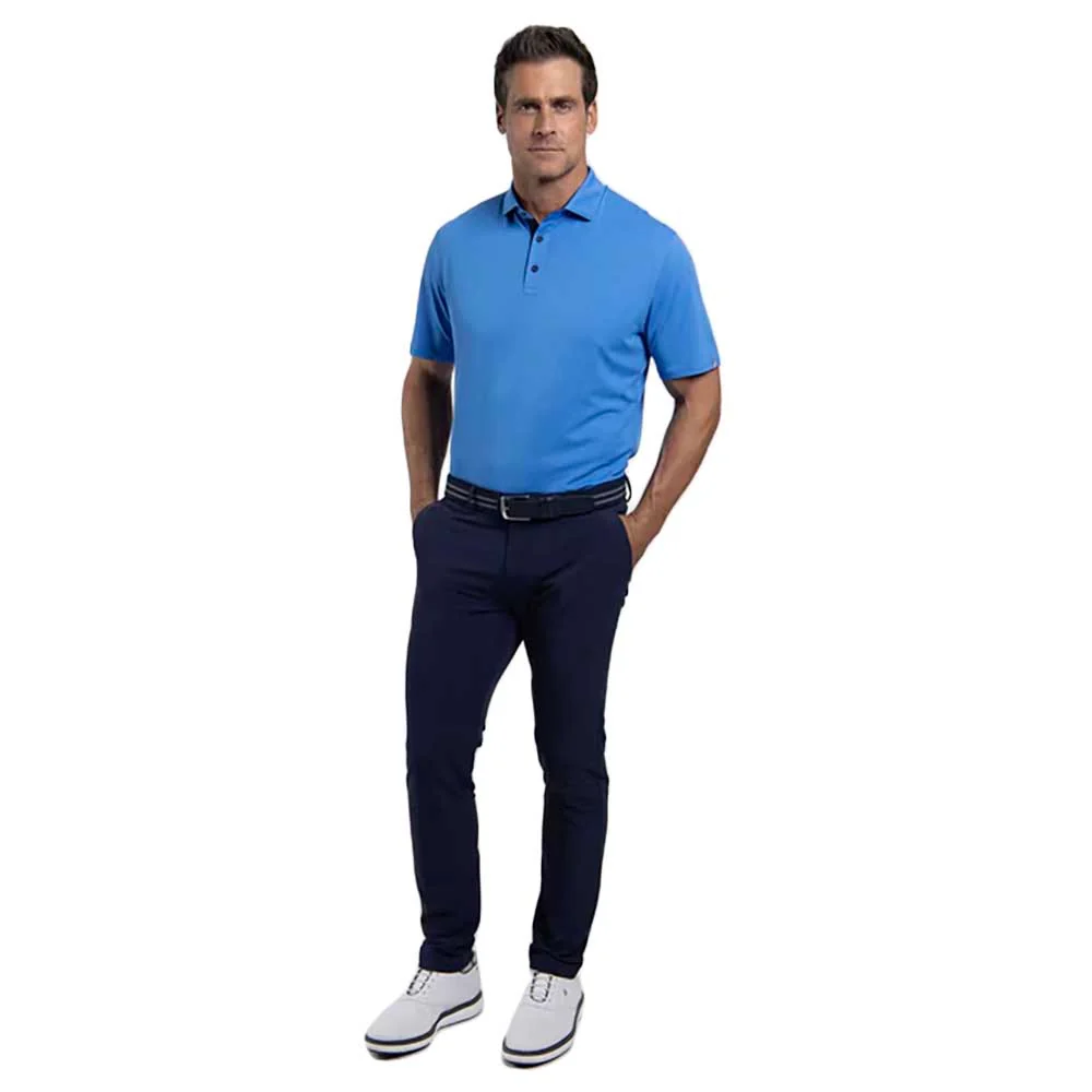 KJUS Men's Savin Structure Short Sleeve Golf Polo Shirt - Image 3