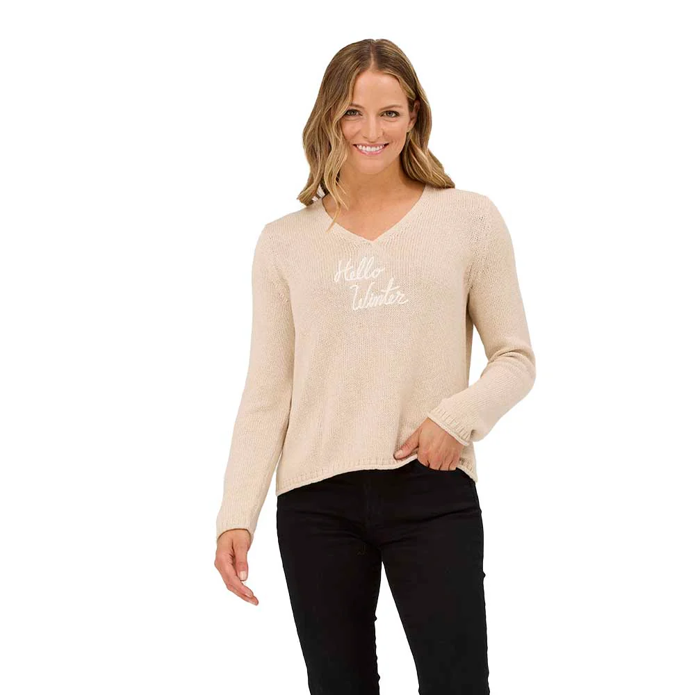 Krimson Klover Women's Calla Sweater - Hello Winter