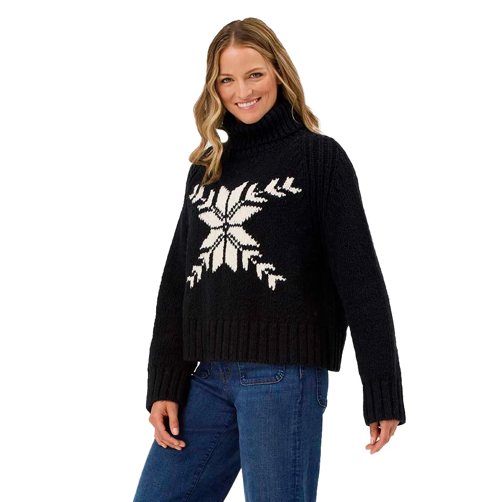 Krimson Klover Women's Snowflake Sweater - Image 2
