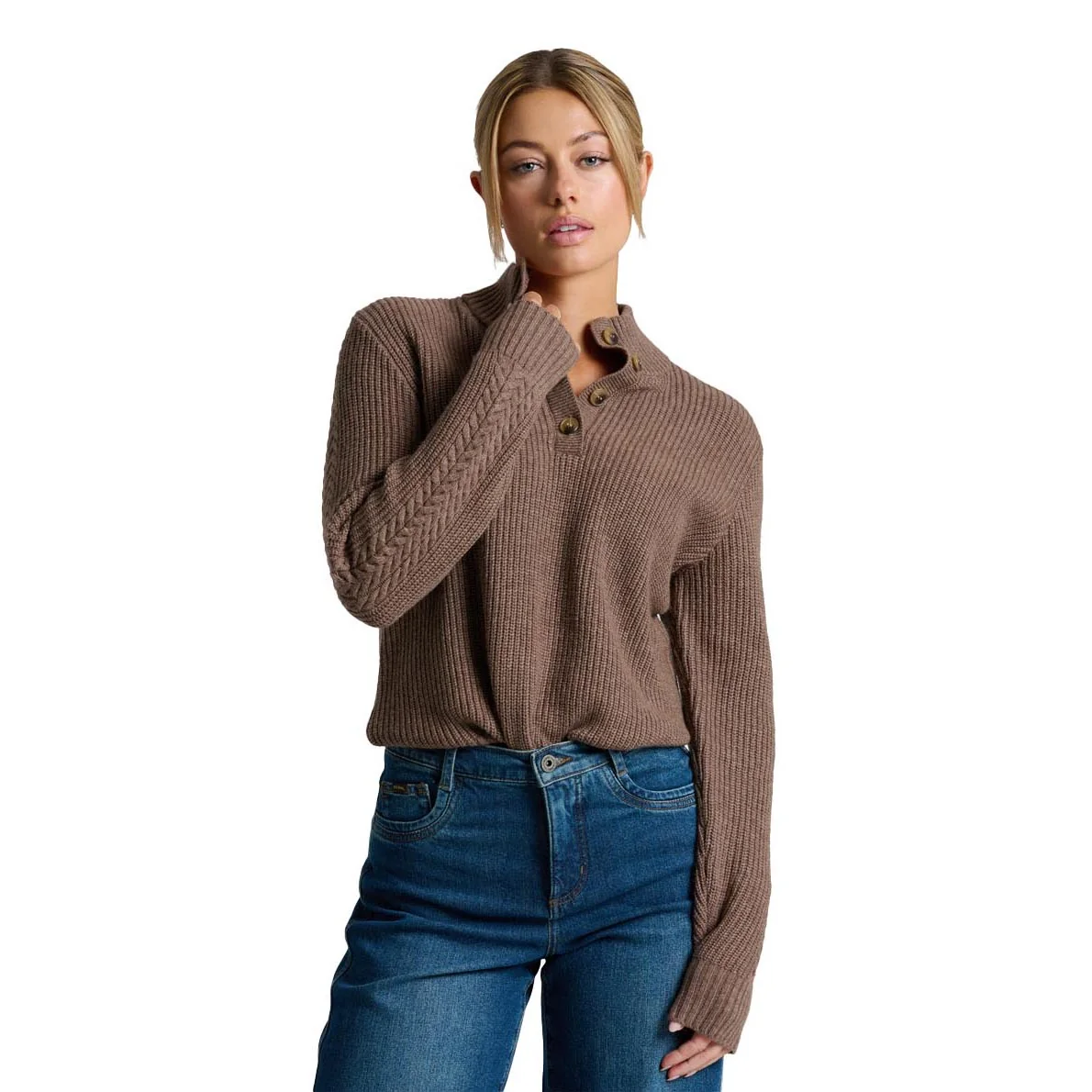 KUHL Women's Fireside Henley Sweater
