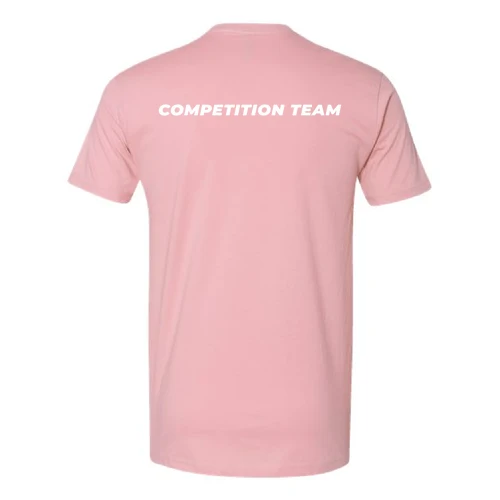 Loon Competition Team Adult T-Shirt Pink - Image 3