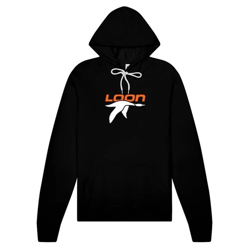 Loon Competition Team Adult Hoodie Black - Image 3