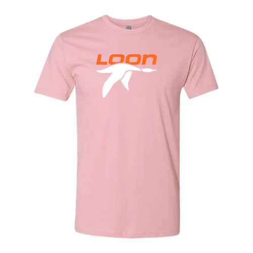 Loon Development Team Adult T-Shirt Pink - Image 3