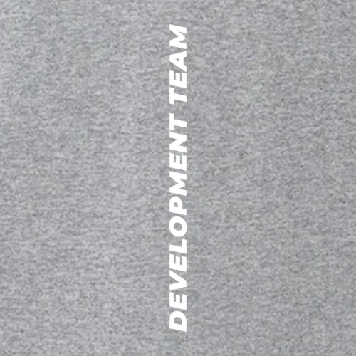 Loon Development Team Adult Long Sleeve Heather Grey - Image 5