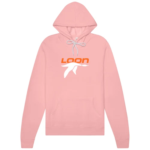 Loon Development Team Adult Hoodie Pink - Image 3