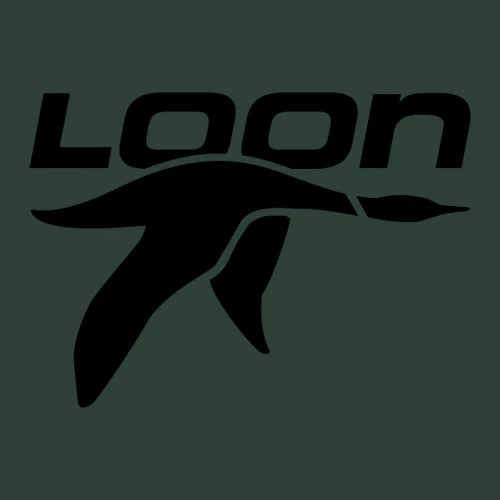 Loon Mountain Adult T-Shirt Black Chest and Back Logo Forest - Image 3
