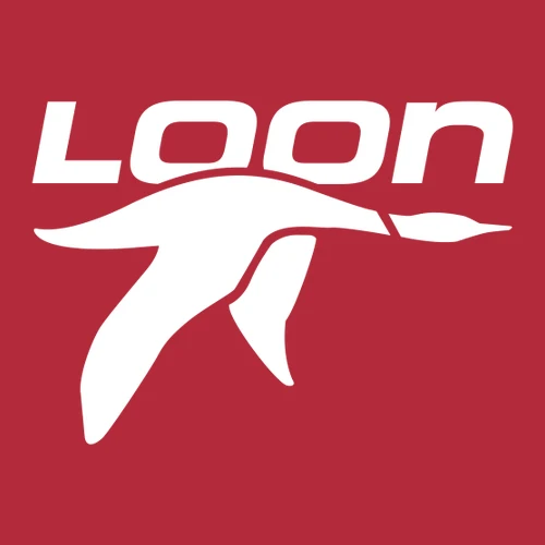 Loon Mountain Adult Long Sleeve White Chest and Back Logo Red - Image 3