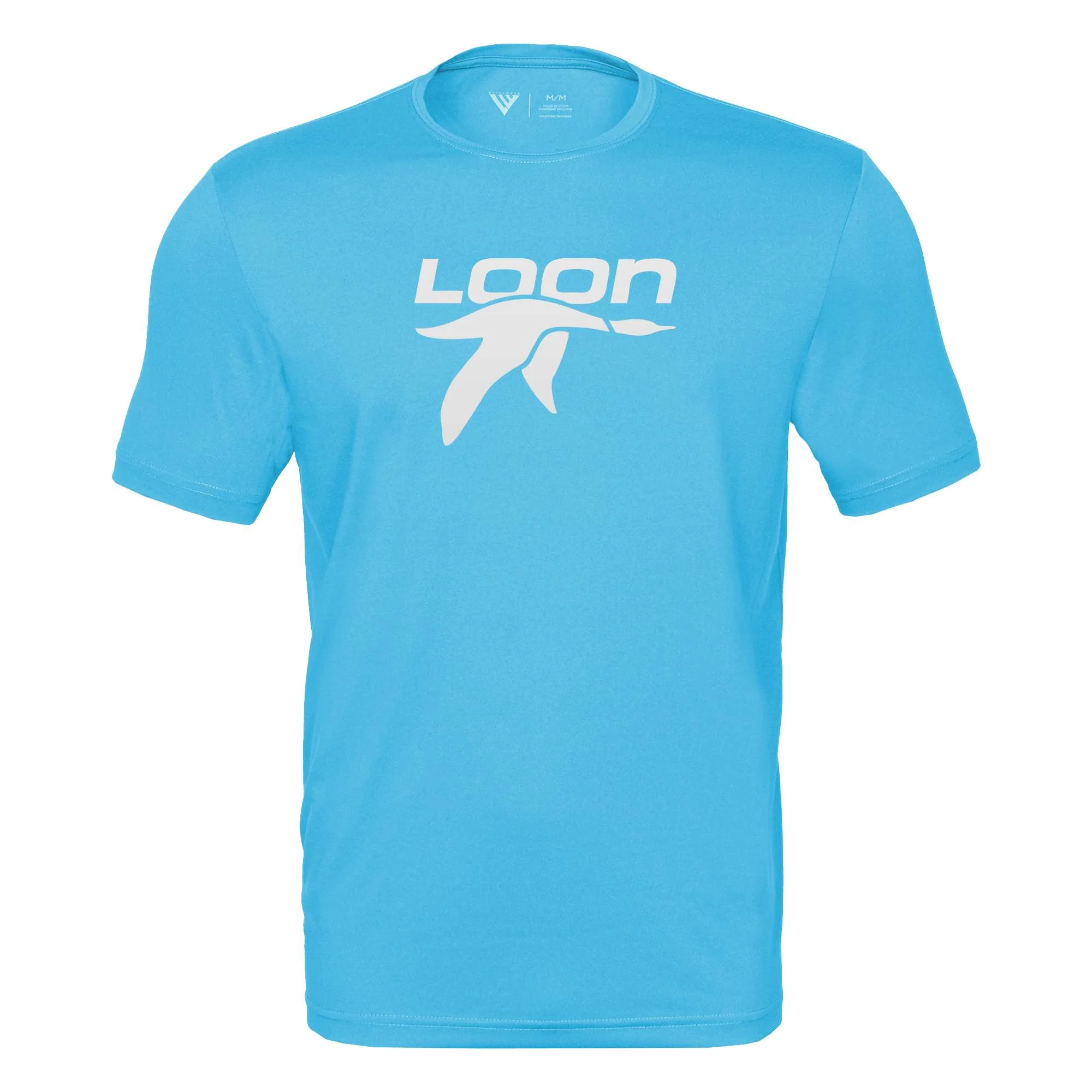 Loon Mountain Tech T-Shirt White Chest Logo - Image 5