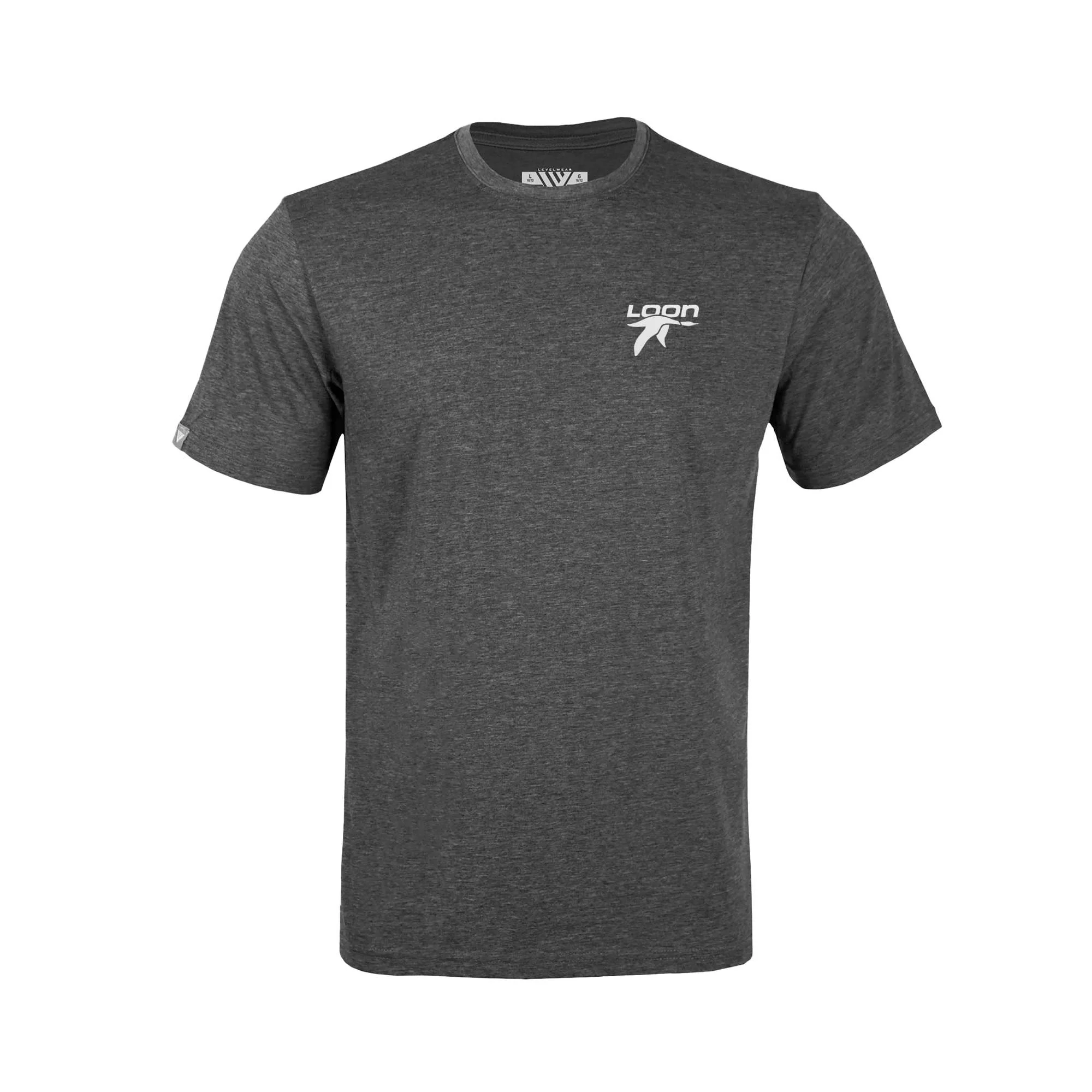 Loon Mountain Kid's Classic T-Shirt White Small Chest Logo