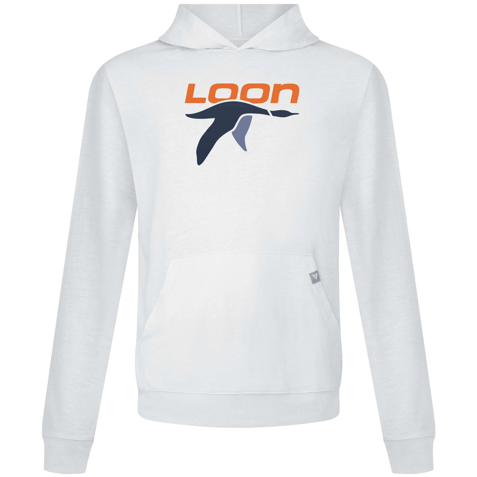 Loon Mountain Men's Lightweight Tech Hoody Full Color Chest Logo