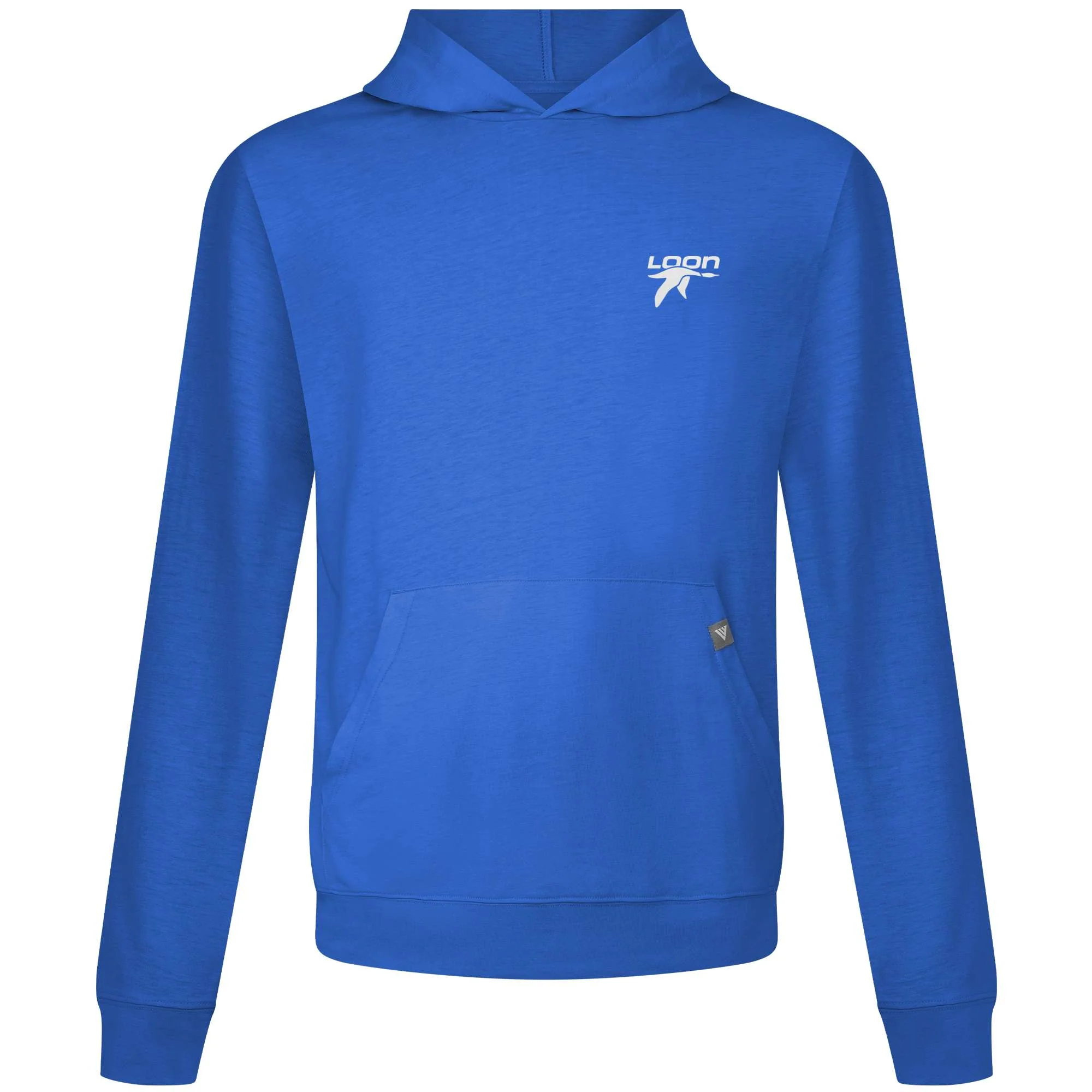 Loon Mountain Men's Lightweight Tech Hoody White Small Chest Logo - Image 6