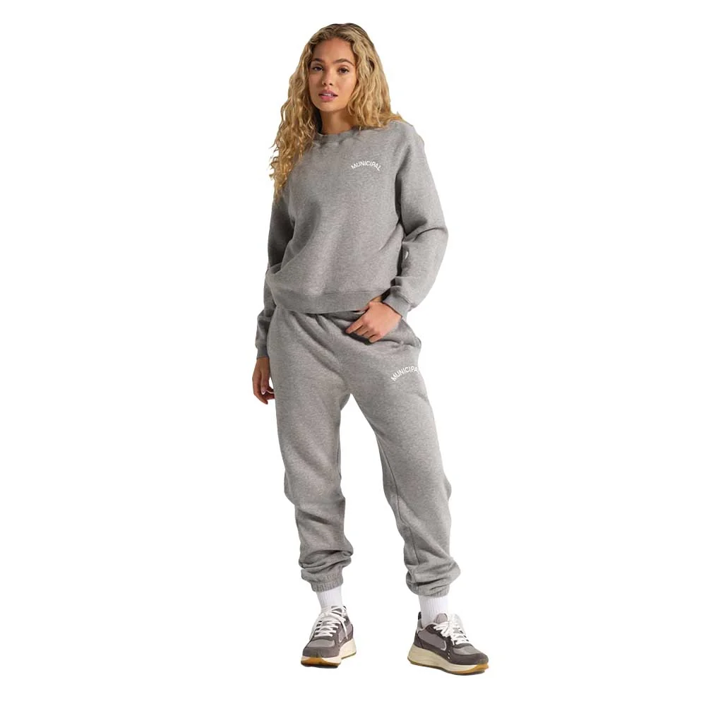 MUNICIPAL Apparel Co Women's Varsity Crew Neck