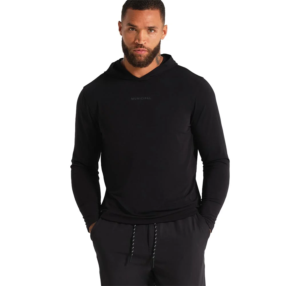MUNICIPAL Men's Sport Utility Hooded T-Shirt - Image 5