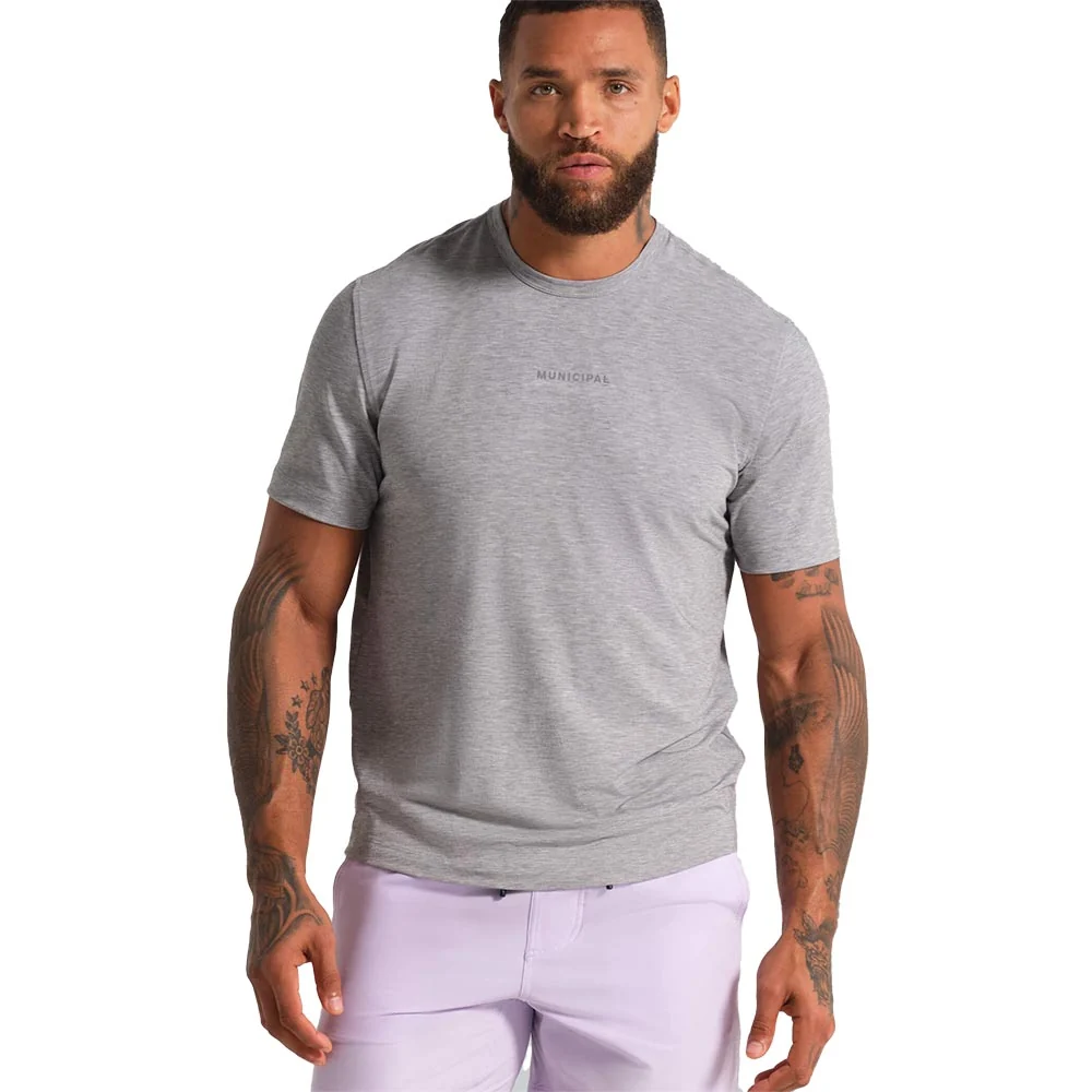 MUNICIPAL Men's Sport Utility Short Sleeve T-Shirt
