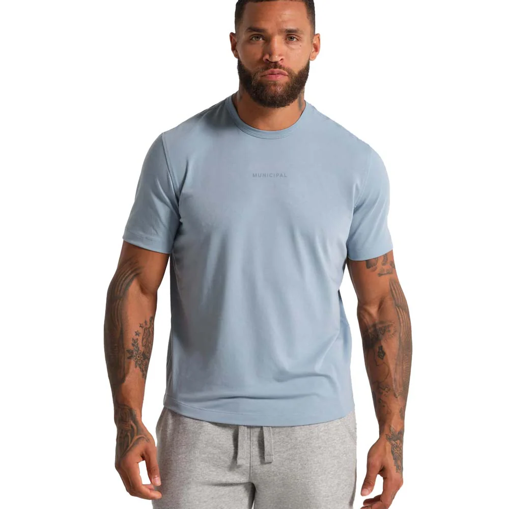 MUNICIPAL Men's Sport Utility Short Sleeve T-Shirt - Image 3
