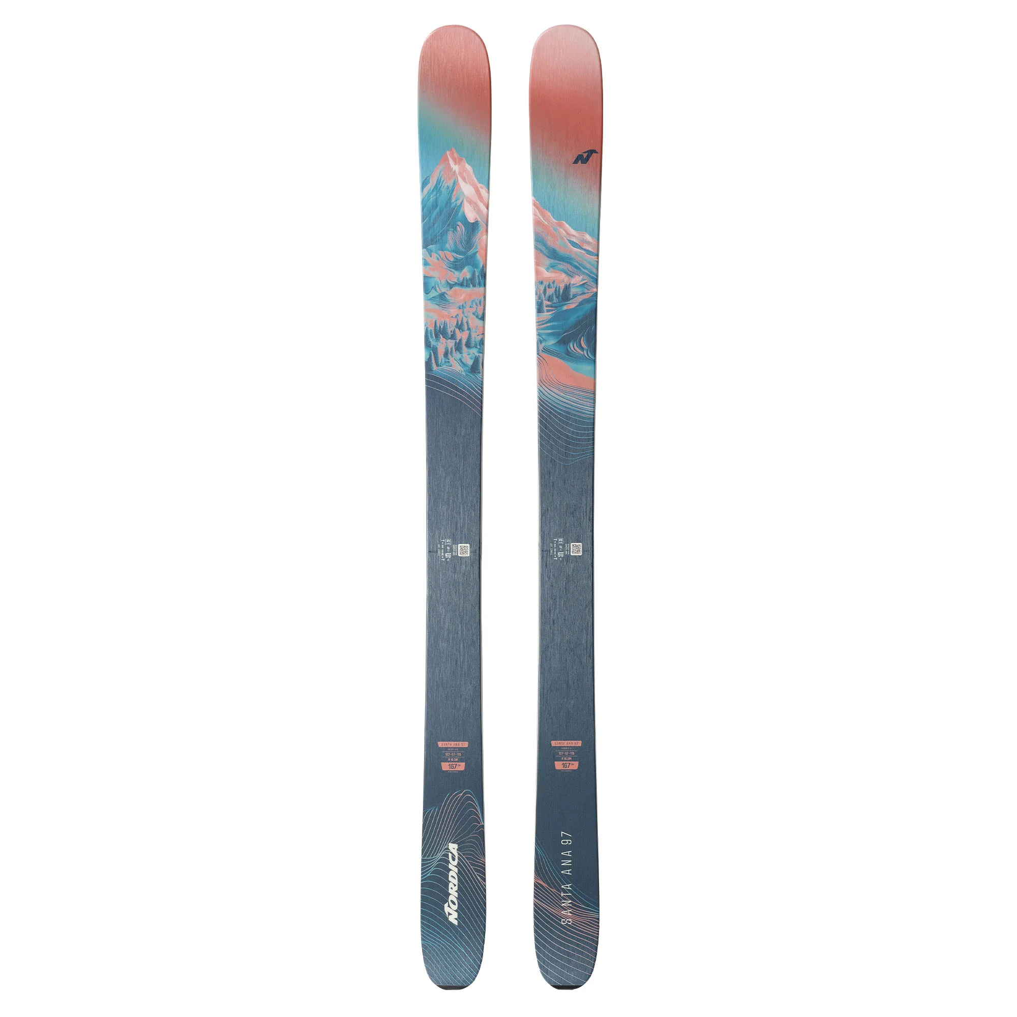 Nordica Women's Santa Ana 97 Skis 2026 - Image 2