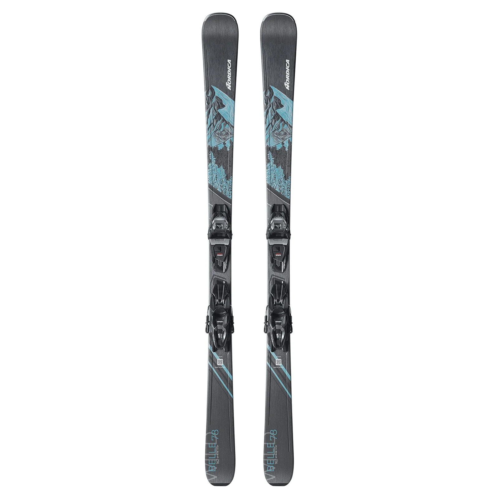 Nordica Women's Wild Belle 78 CA Skis with TP2 Compact 10 Bindings 2027 - Image 2
