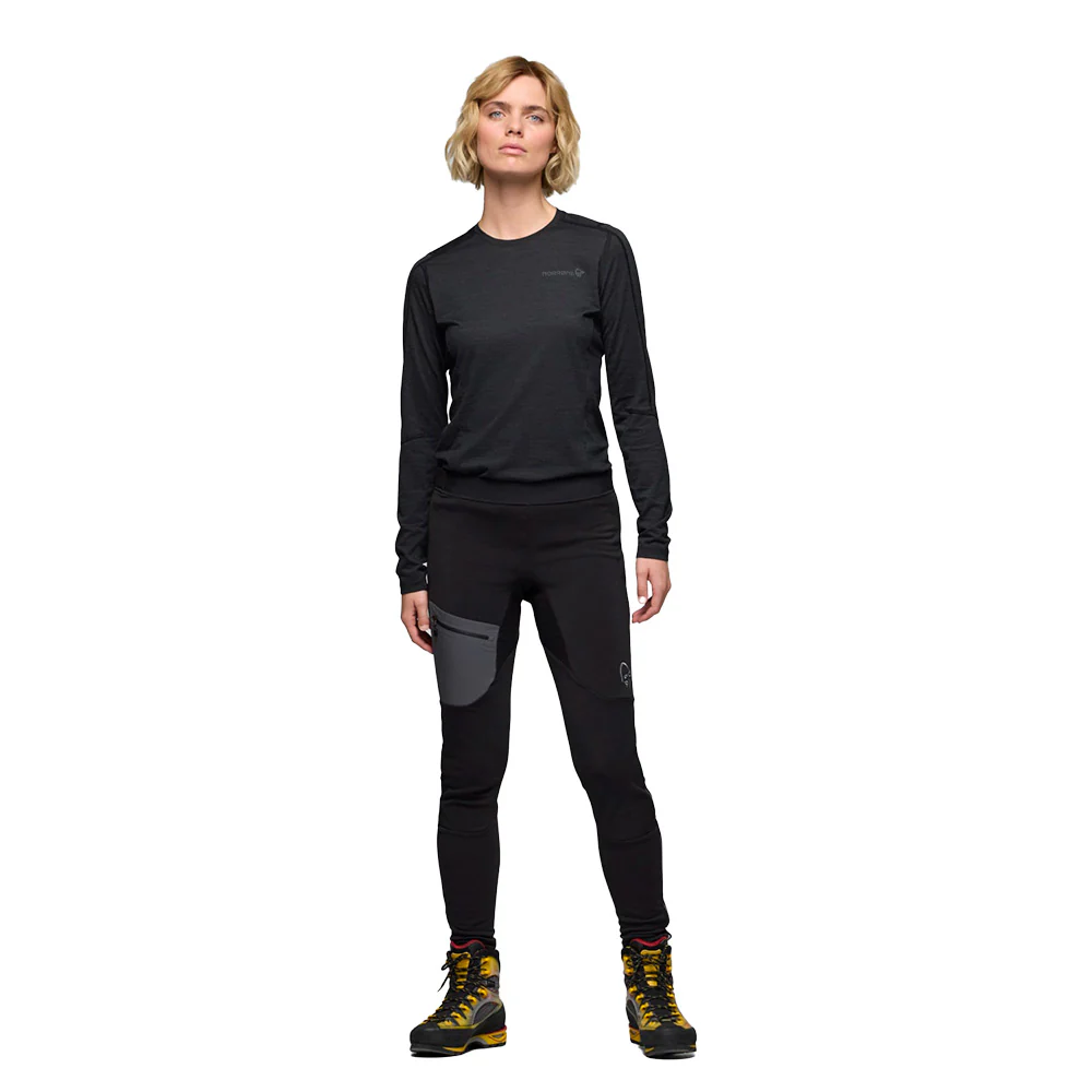 Norrona Women's Trollveggen Warmwool2 Stretch Tights 2026 - Image 3