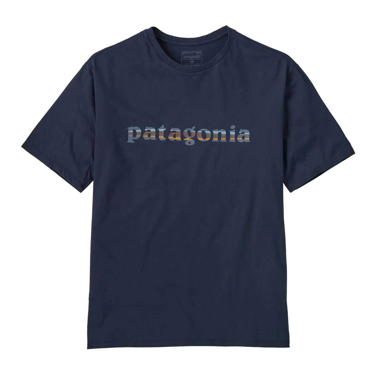 Patagonia Men's '73 Text Logo Organic T-Shirt - Image 4