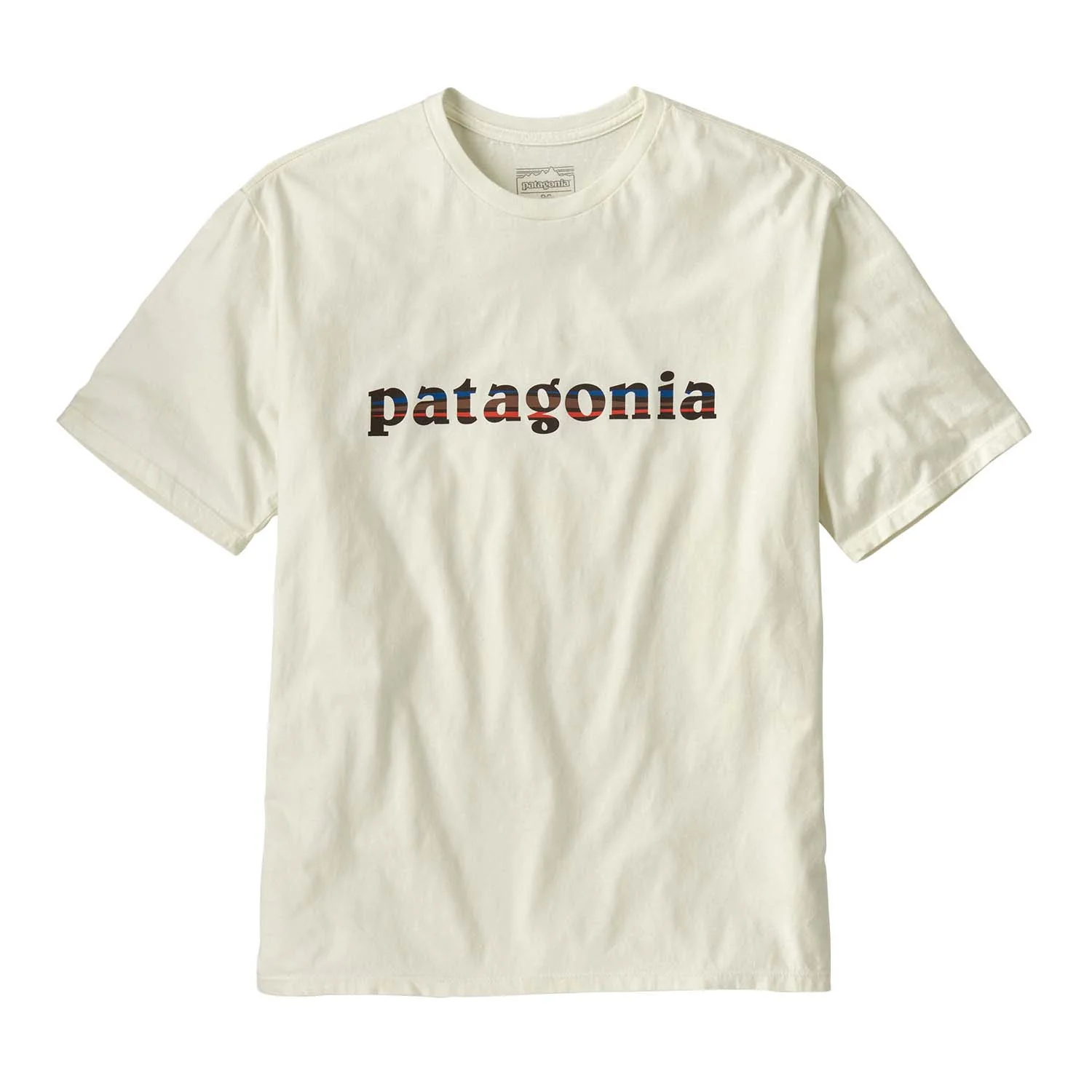 Patagonia Men's '73 Text Logo Organic T-Shirt - Image 7