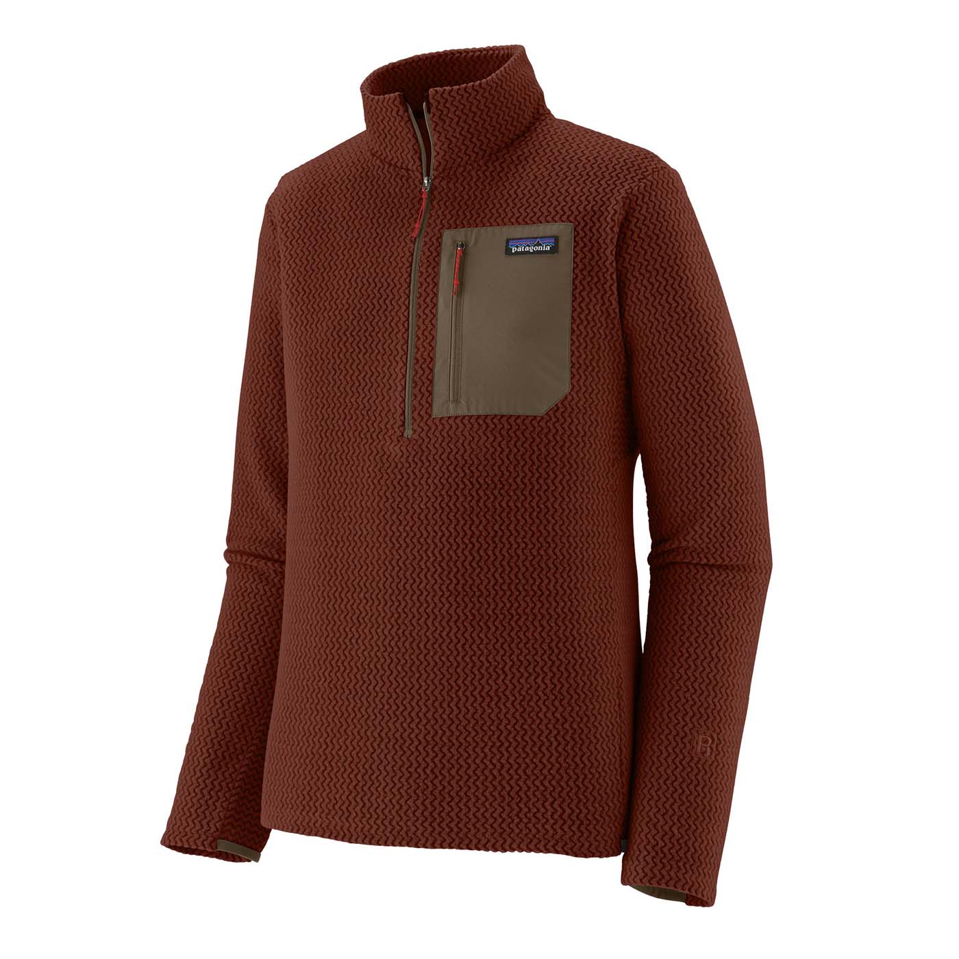 Patagonia Men's R1 Air Fleece Zip-Neck - Image 5