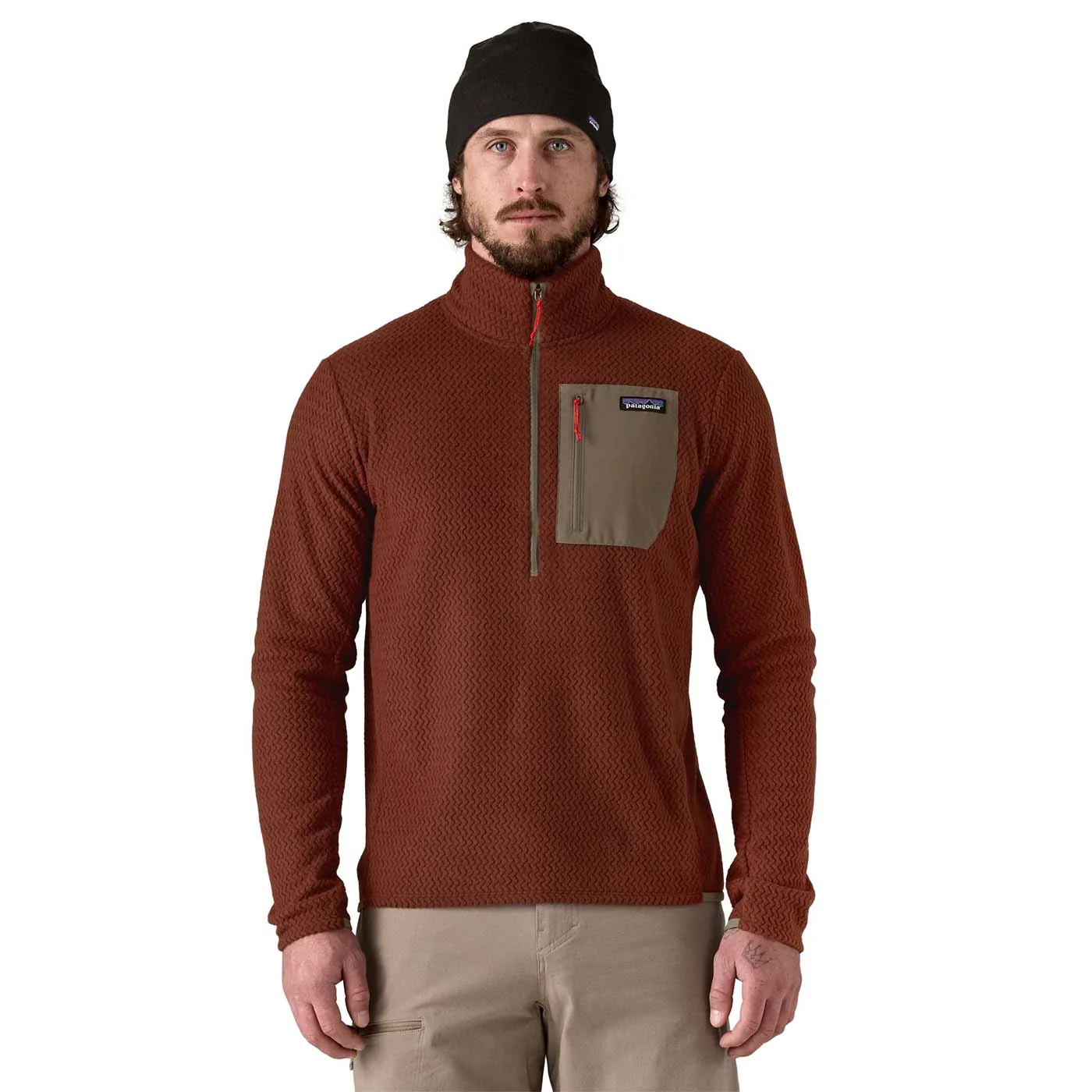 Patagonia Men's R1 Air Fleece Zip-Neck - Image 6
