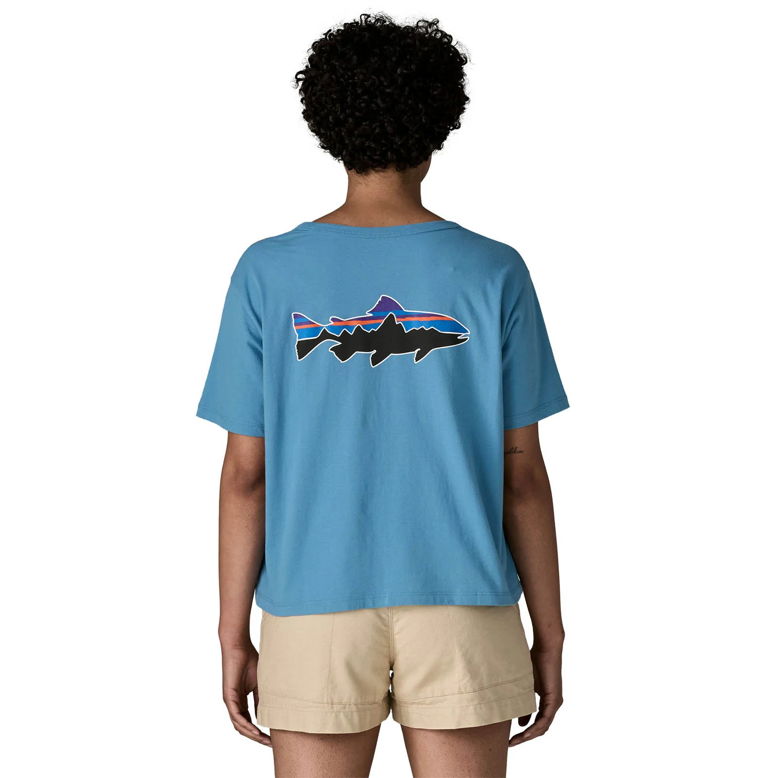 Patagonia Women's Fitz Roy Trout Easy-Cut T-Shirt - Image 5