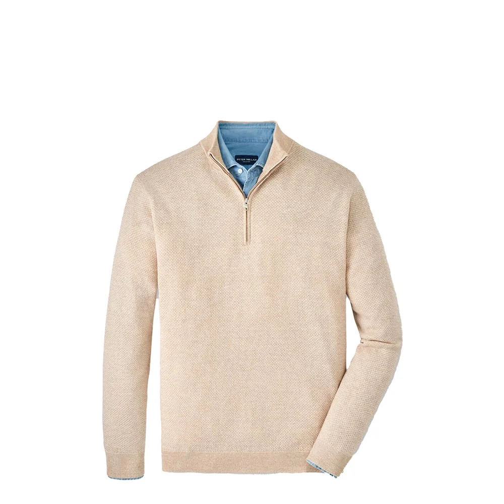 Peter Millar Men's Ashland Quarter Zip Sweater
