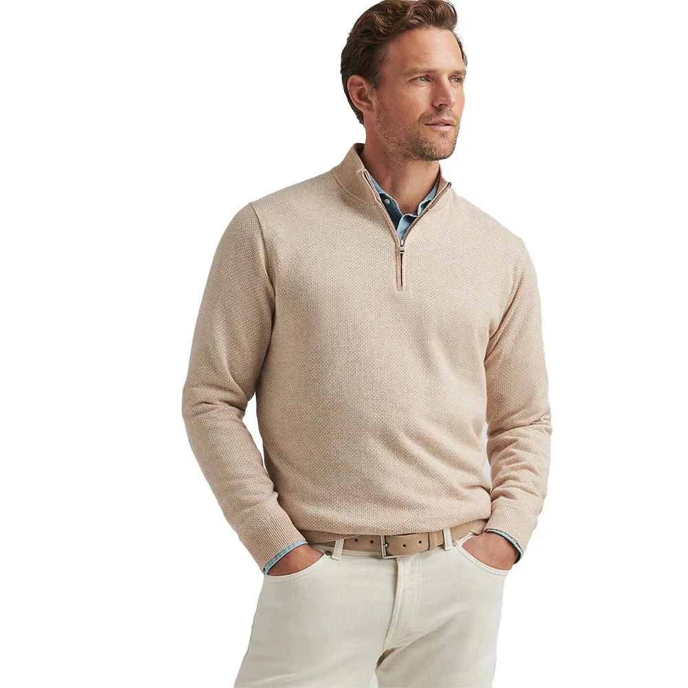 Peter Millar Men's Ashland Quarter Zip Sweater - Image 2