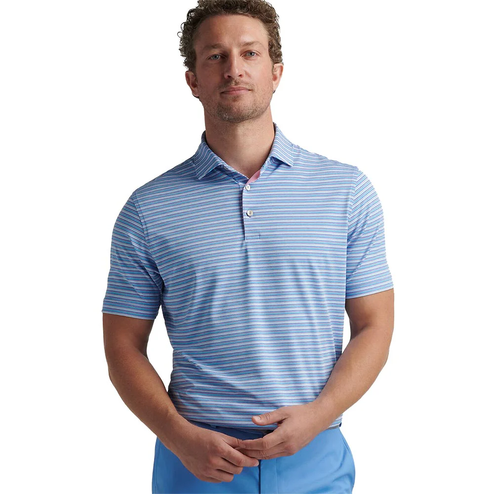 Peter Millar Men’s Avent Performance Jersey Polo Shirt - Image 2