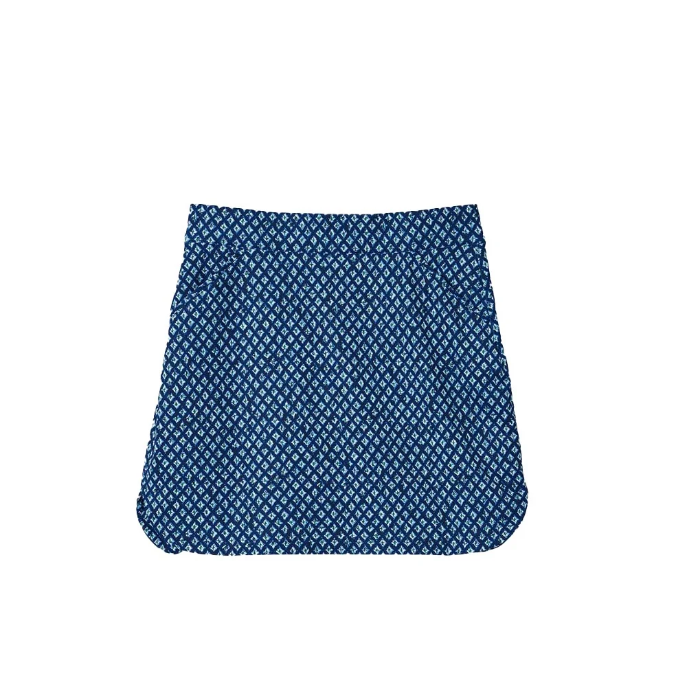 Peter Millar Women's Ocean Ikat Alice Petal Hem Skort