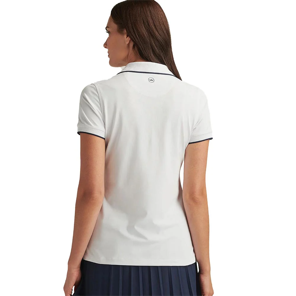 Peter Millar Women's Whitworth Sport Mesh Short Sleeve Polo Shirt - Image 2
