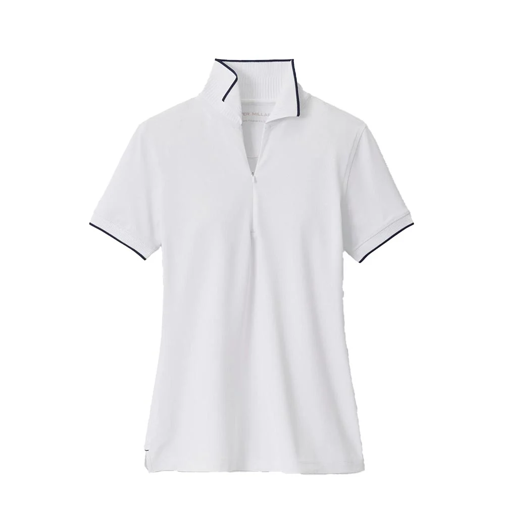 Peter Millar Women's Whitworth Sport Mesh Short Sleeve Polo Shirt - Image 3