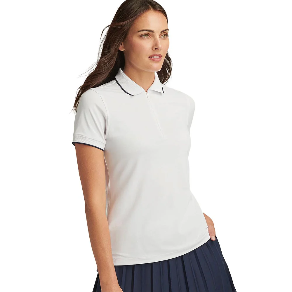 Peter Millar Women's Whitworth Sport Mesh Short Sleeve Polo Shirt - Image 4