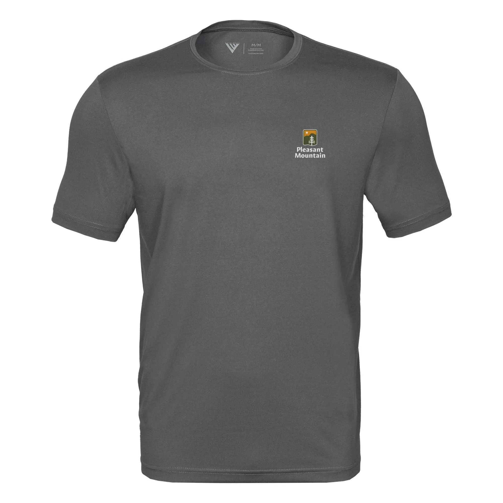 Pleasant Mountain Tech T-Shirt Full Color Small Chest Logo