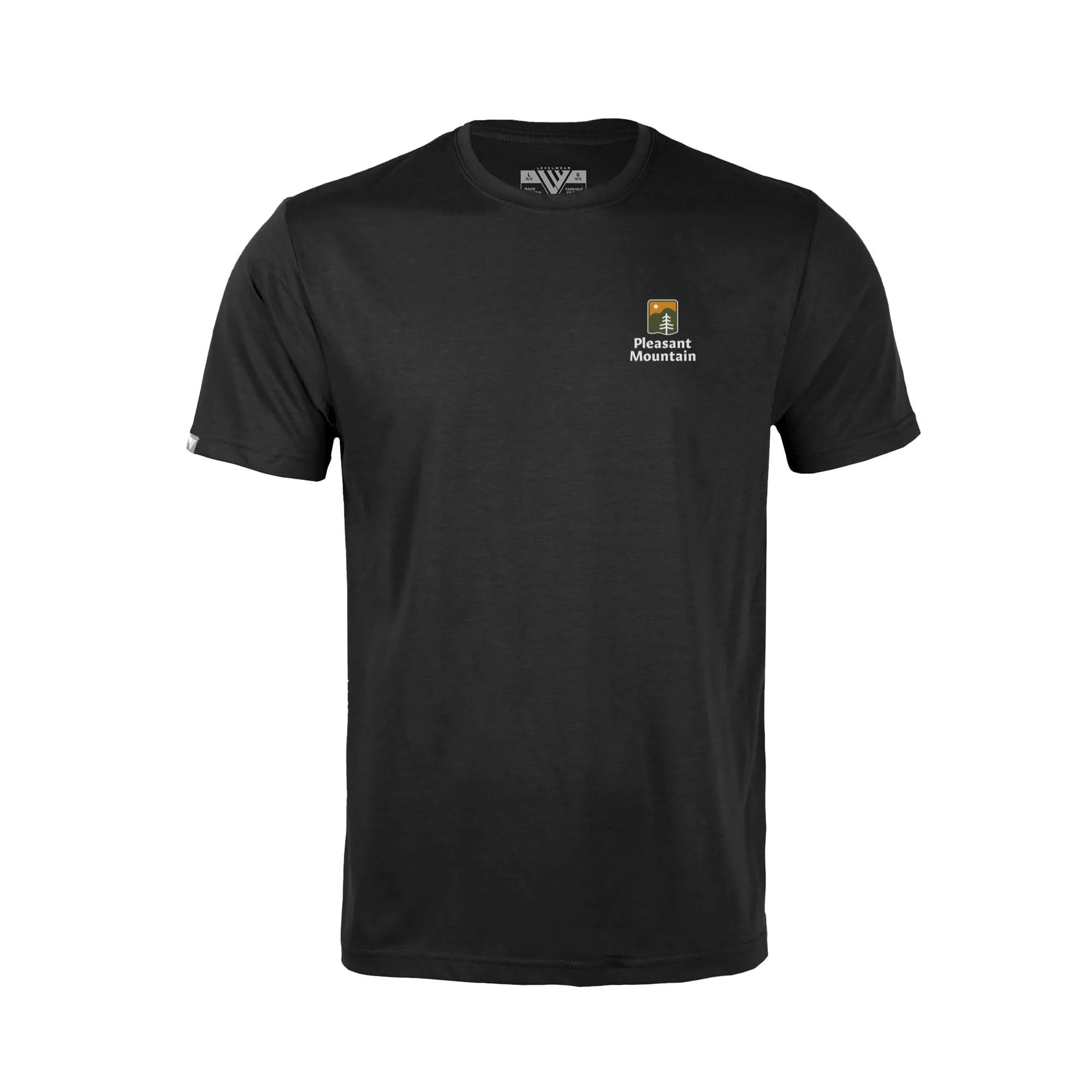 Pleasant Mountain Kid's Classic T-Shirt Full Color Small Chest Logo
