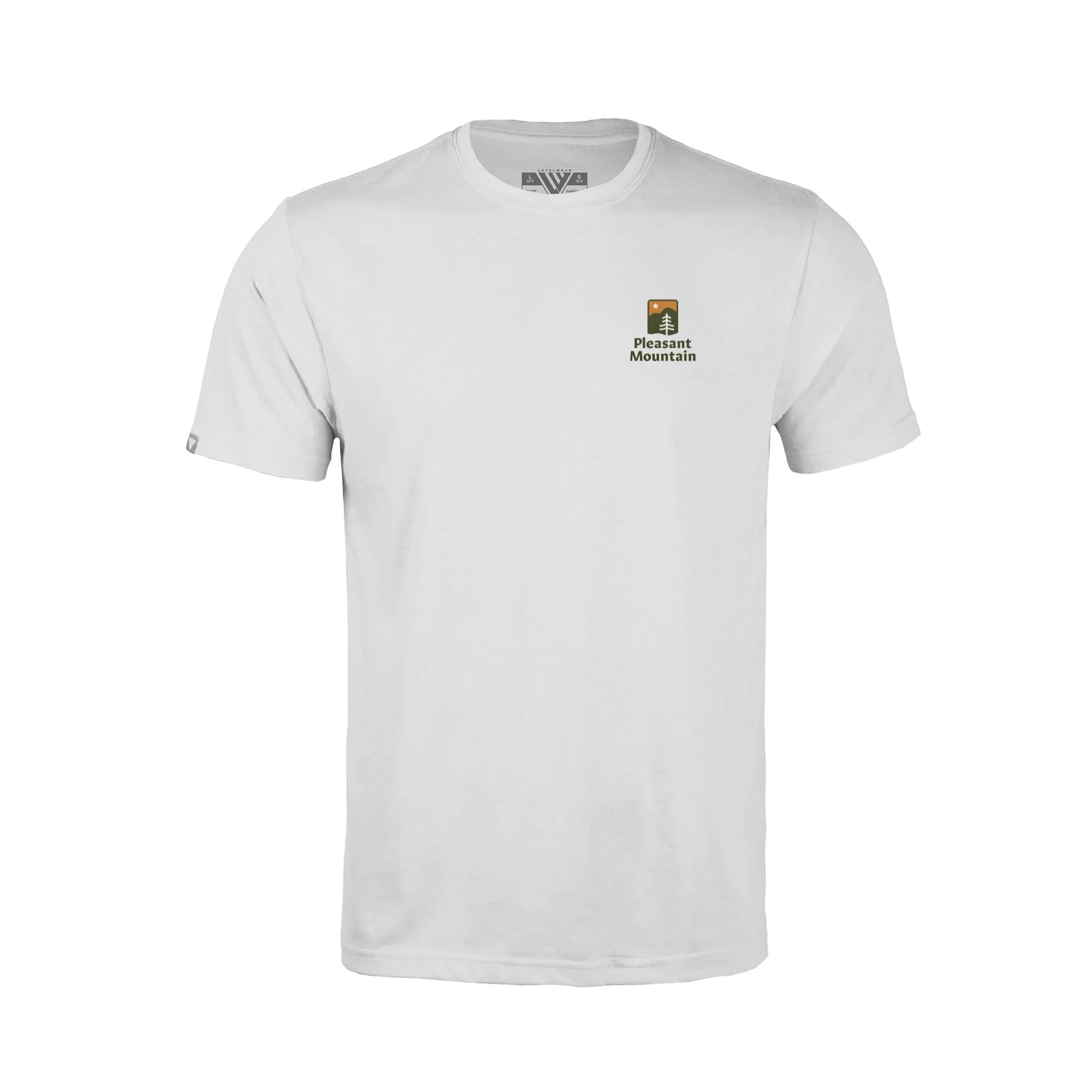 Pleasant Mountain Kid's Classic T-Shirt Full Color Small Chest Logo - Image 3