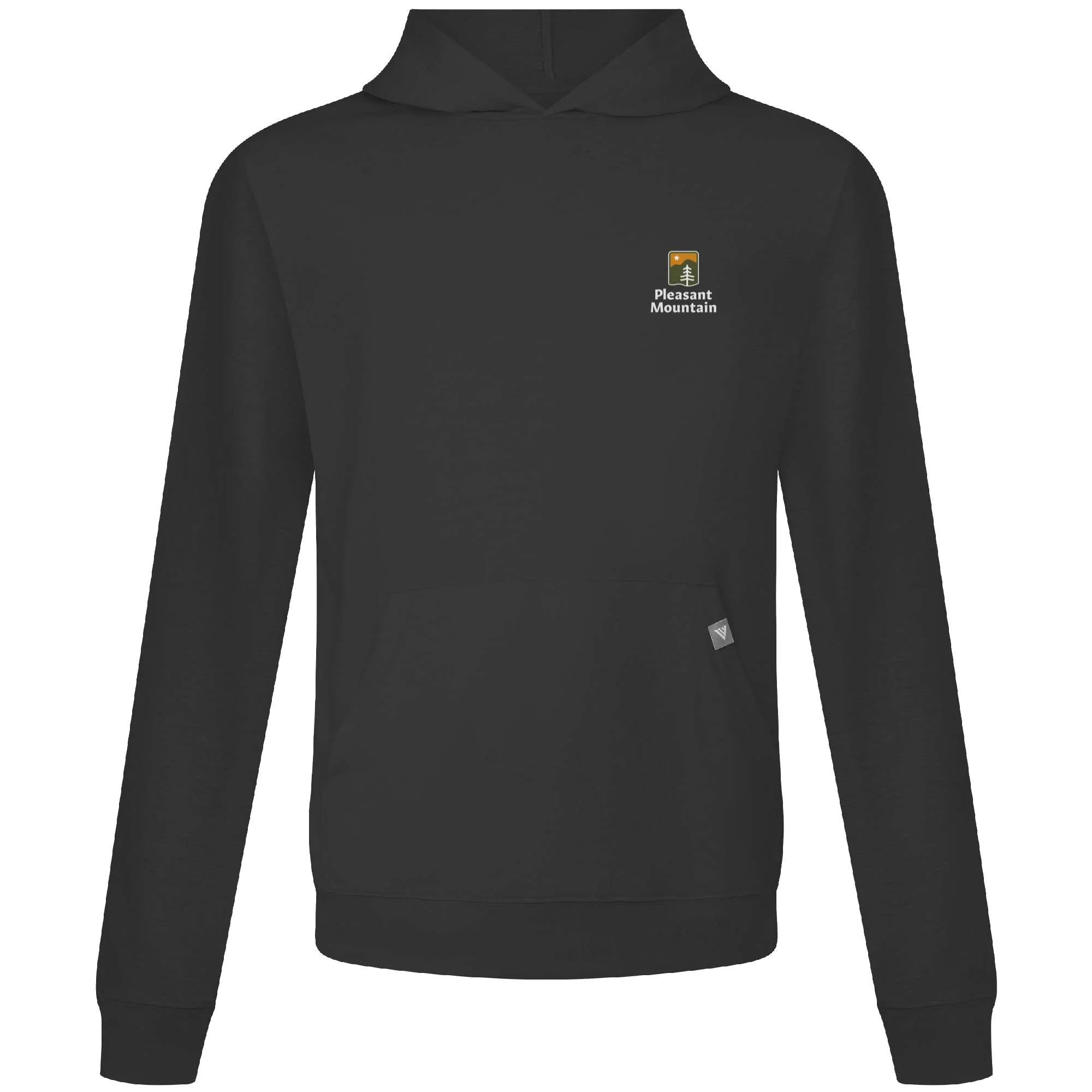 Pleasant Mountain Men's Lightweight Tech Hoody Full Color Small Chest Logo - Image 2