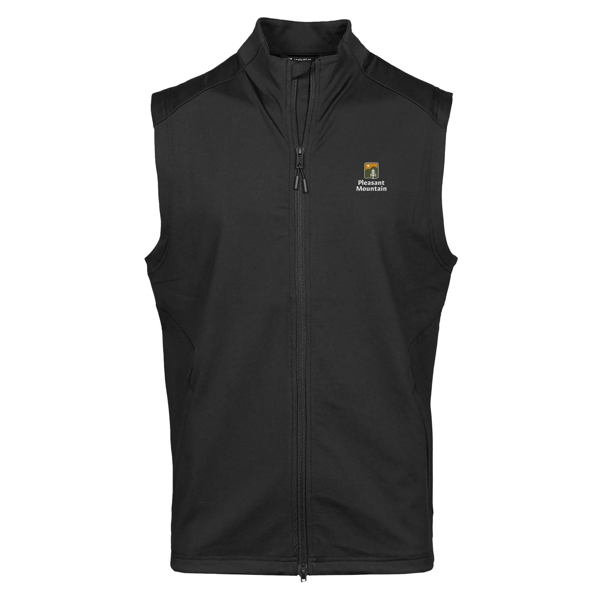 Pleasant Mountain Men's Lightweight Vest Full Color Small Chest Logo