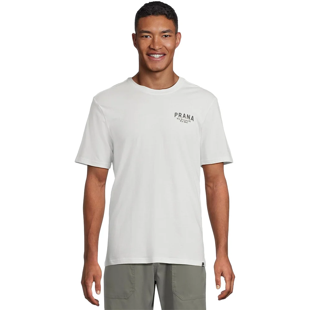 prAna Men's Past And Present Shot Sleeve Tee