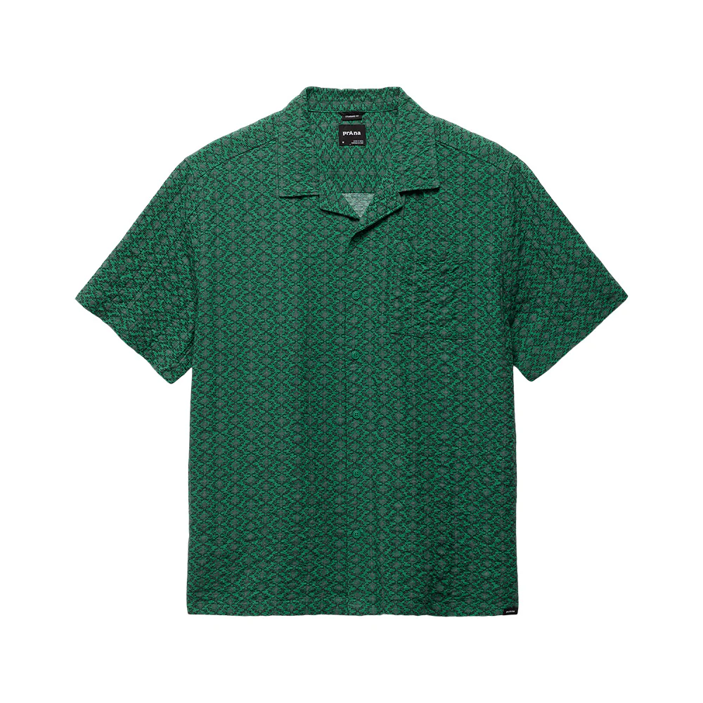 prAna Men's Roads End Short Sleeve Shirt