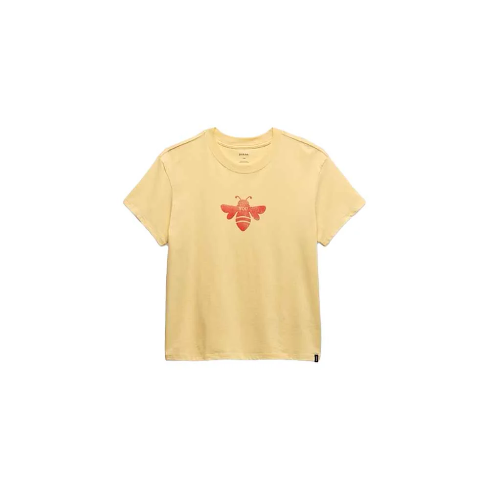 prAna Women's Bee Journeyman Short Sleeve Graphic Tee